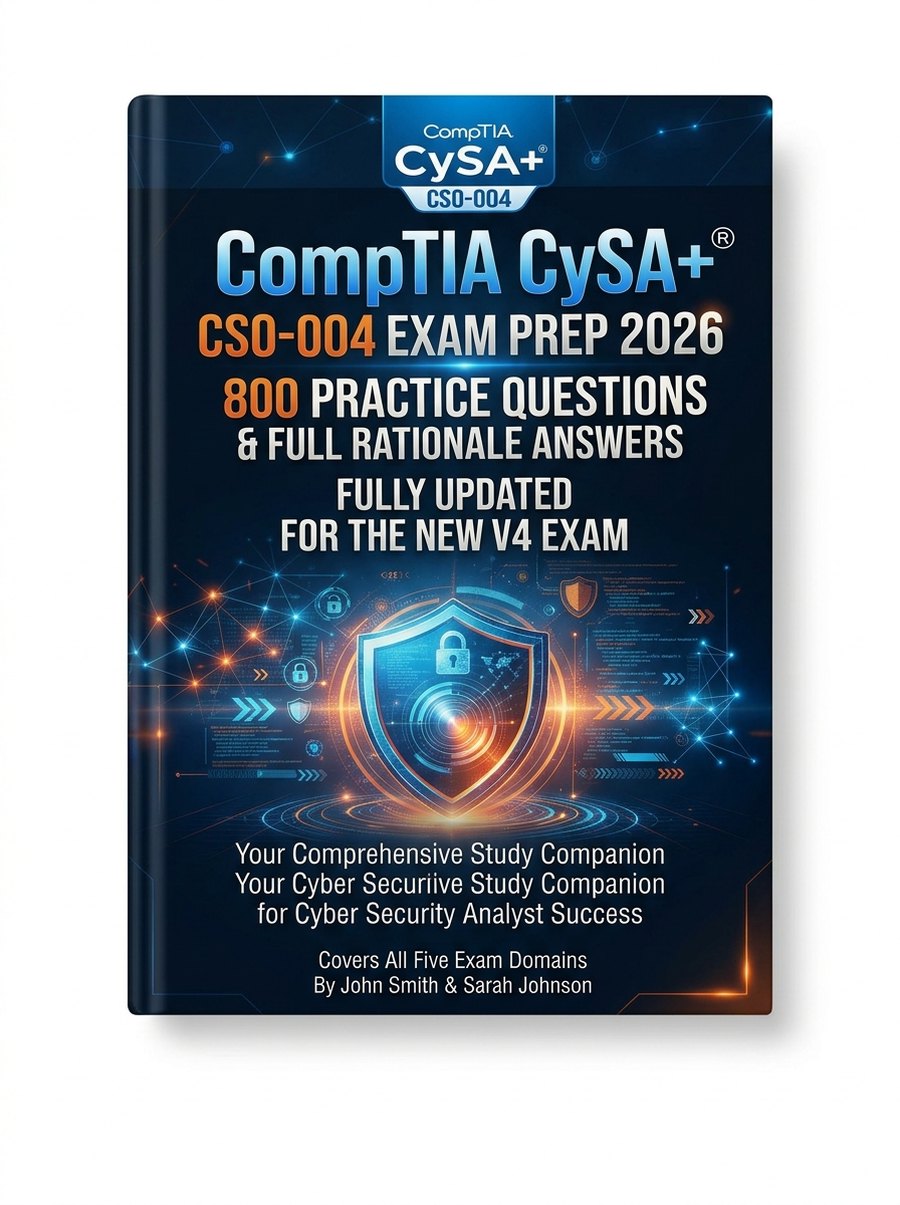 CompTIA CySA+ Cybersecurity Analyst (CS0-004 V4) cover